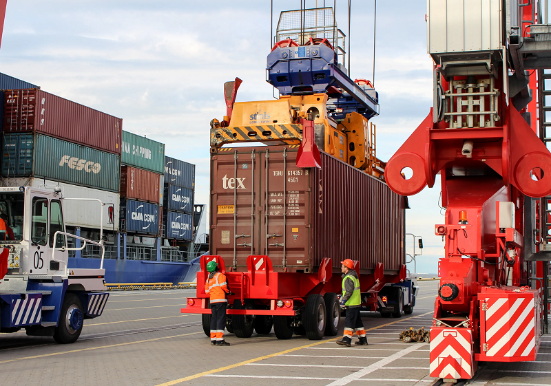 перевозки груза контейнером